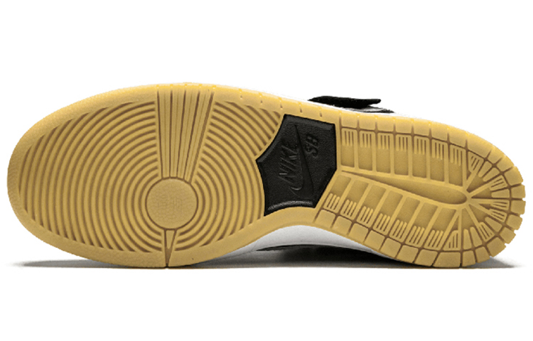Кеды Nike Dunk SB Pro Iso "Orange Label" (черно-белые) — Чёрныйбелый — фото 5
