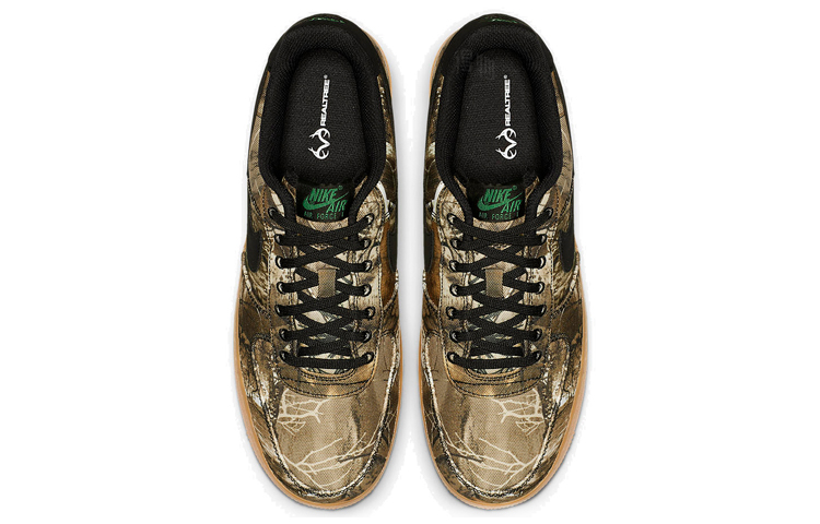 Кроссовки Nike Air Force 1 Realtree (коричневые) — Коричневый — фото 3