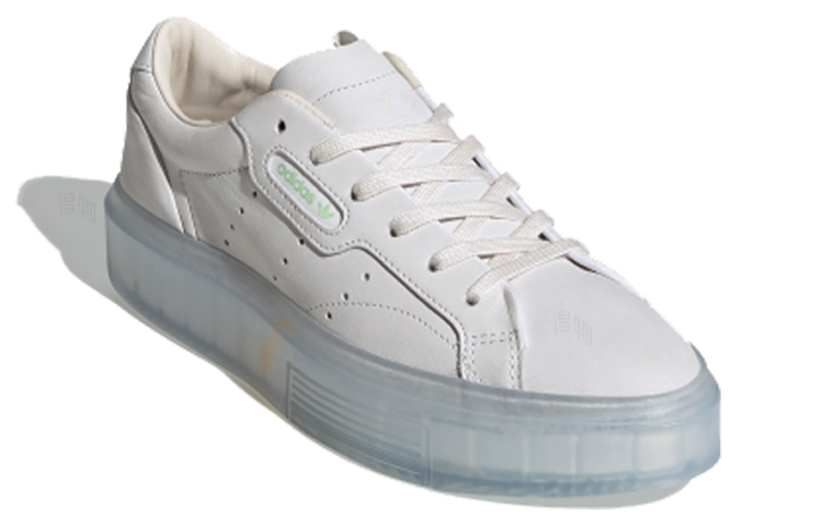 Женские кеды adidas originals Sleek (белый) — фото 3
