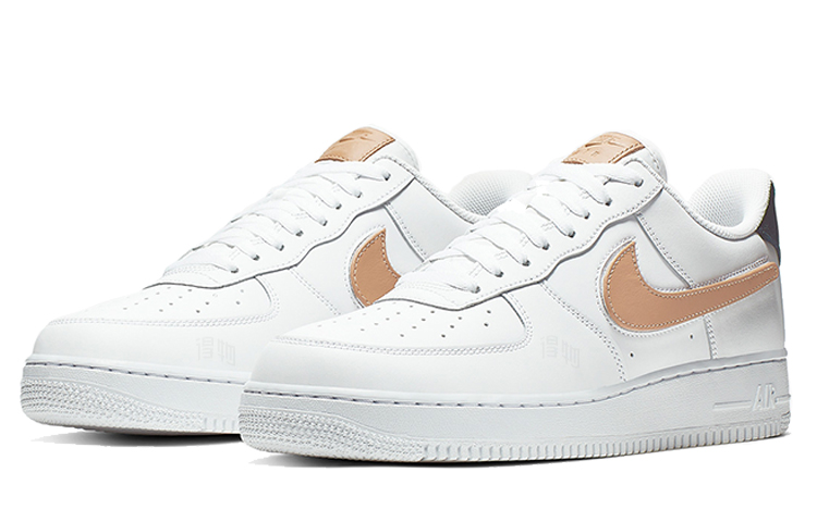 Мужские кеды Nike Air Force 1 (белые) — фото 3