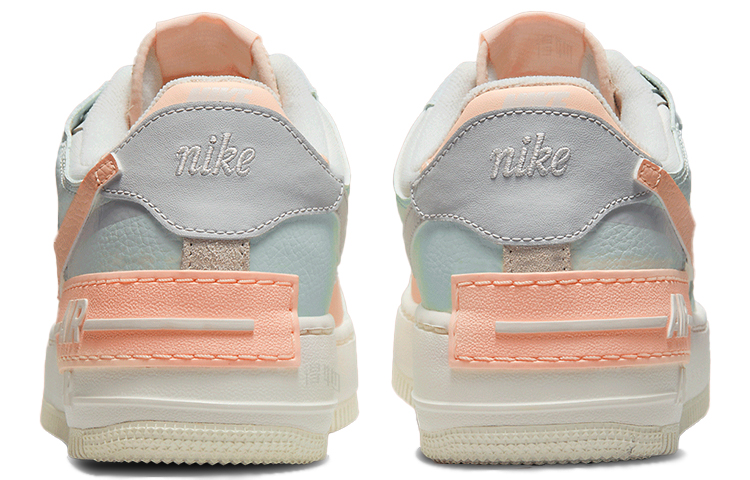 Женские кроссовки Nike Air Force 1 Shadow (голубые) — фото 5