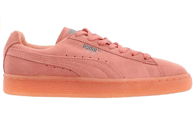 Женские кеды PUMA Suede (розовый) — фото 2