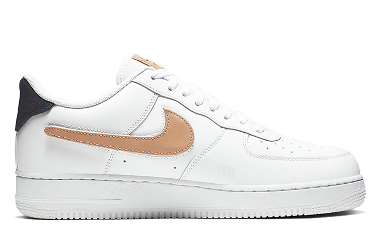 Мужские кеды Nike Air Force 1 (белые) — фото 2