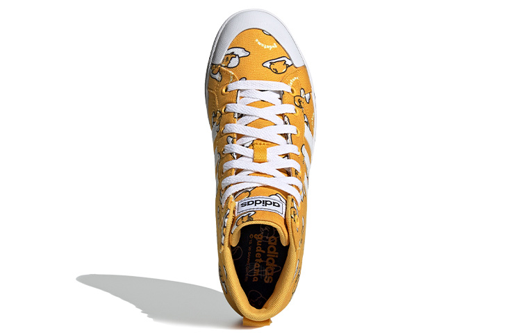 Кеды adidas neo Bravada Mid (желтые) — фото 4