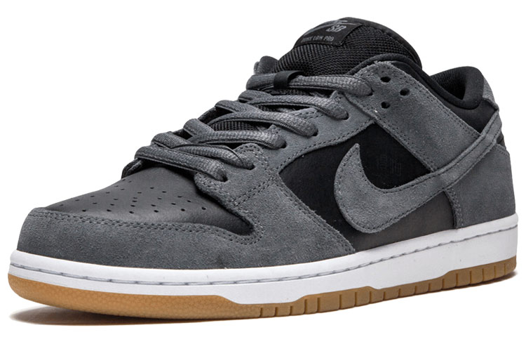 Кроссовки Nike Dunk SB Dark Grey (серо-черный) — Тёмно-серый — фото 2