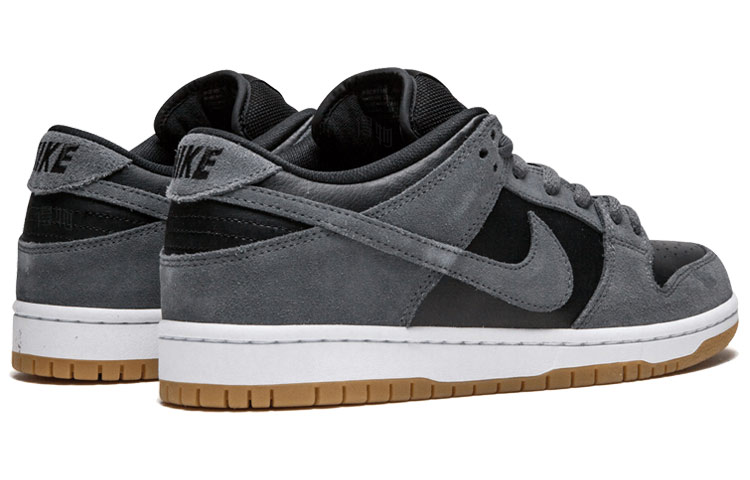Кроссовки Nike Dunk SB Dark Grey (серо-черный) — Тёмно-серый — фото 4