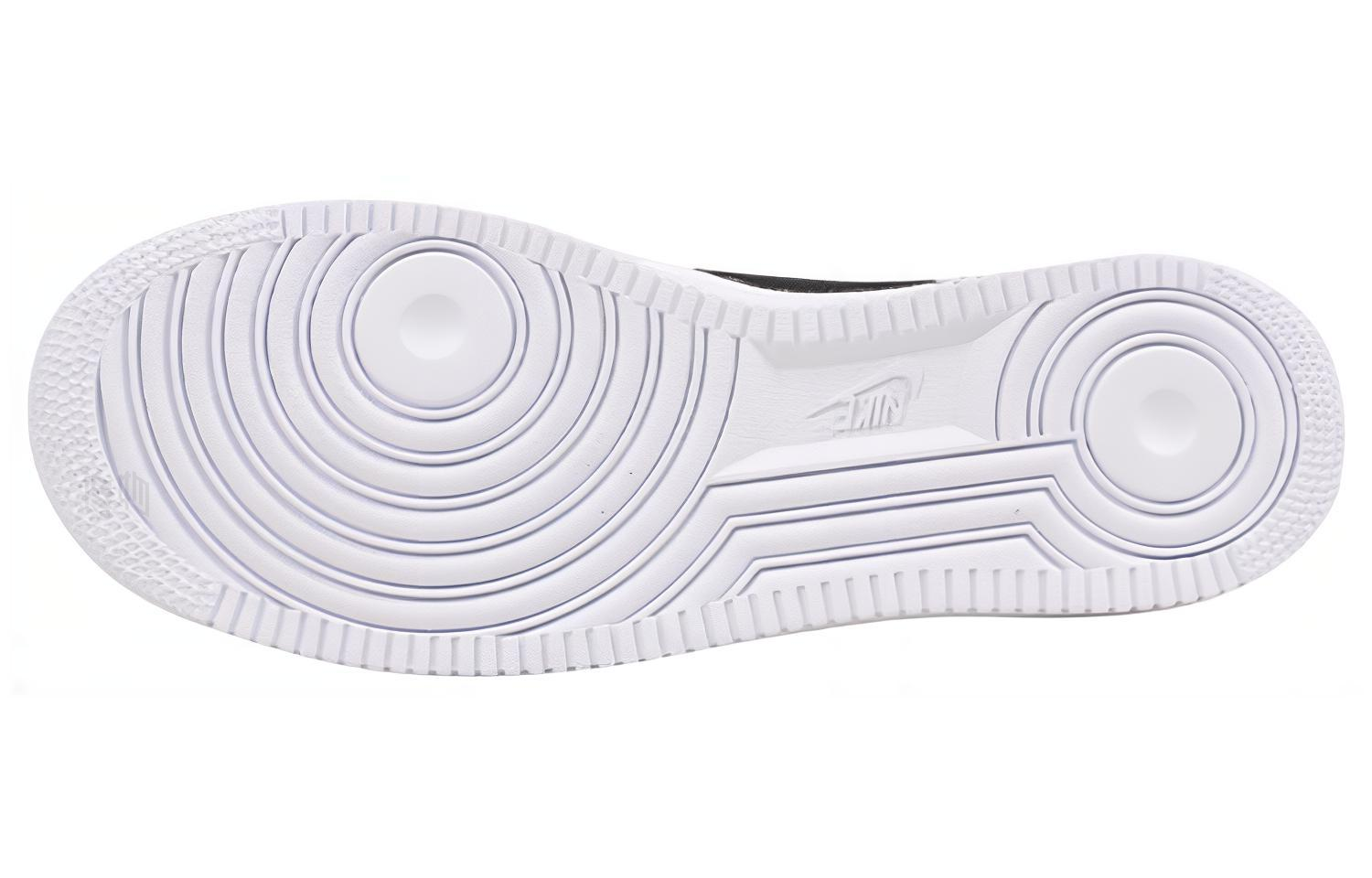 Мужские кроссовки Nike Air Force 1 NBA (бело-черные) — фото 3
