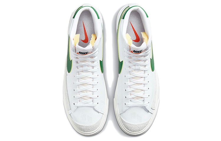 Кеды Nike Blazer '77 Vintage (бело-зеленые) — фото 3