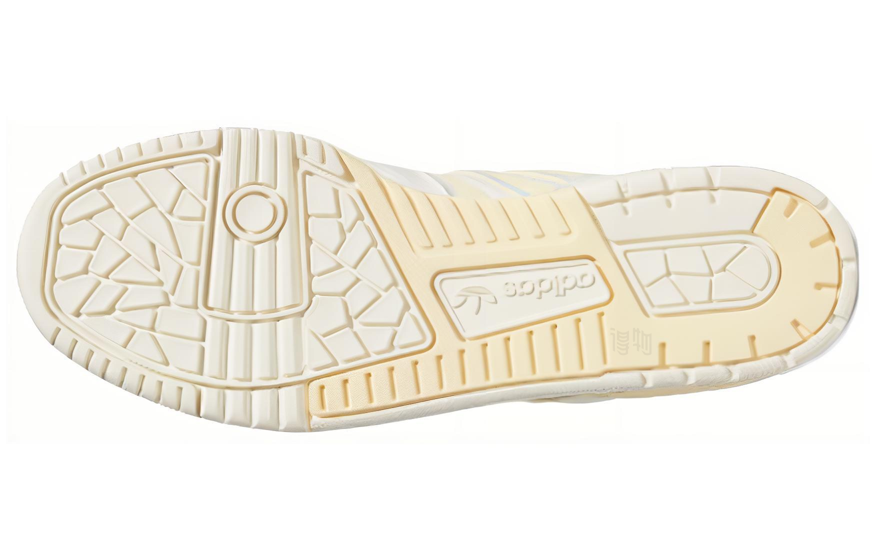 Кеды adidas Originals Rivalry Low (светло-желтые) — 石膏白/黄色/灰色 — фото 4