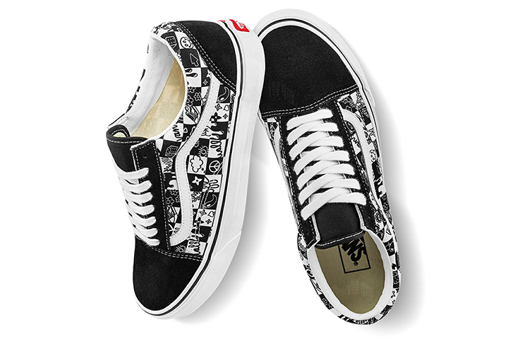 Кеды Vans Old Skool (черно-белые) — фото 4