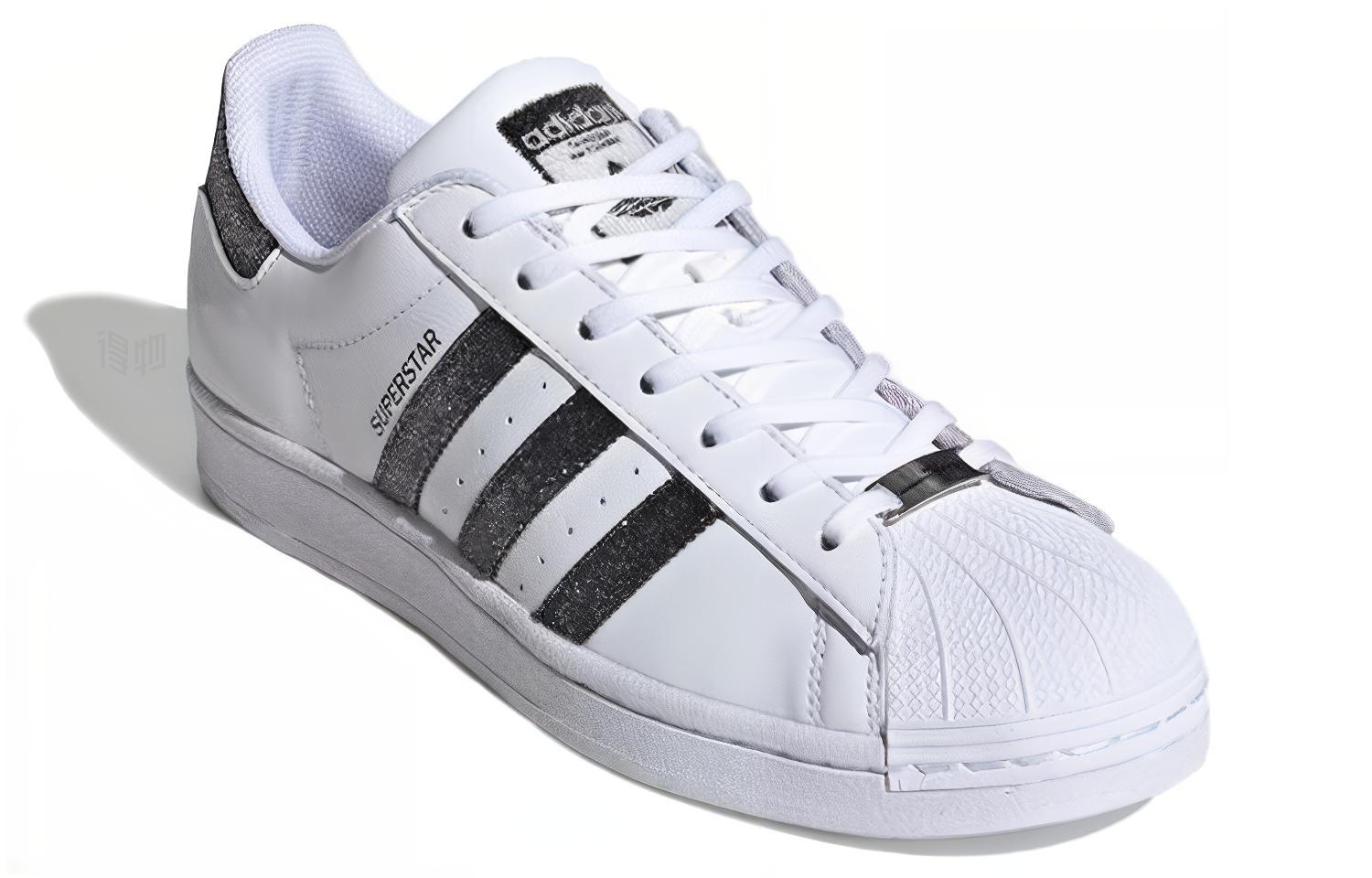 Кеды adidas Originals Superstar (бело-черные) — фото 3