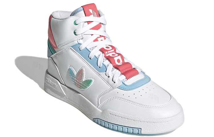Женские кеды adidas originals Drop Step XL XLT (бело-сине-розовые) — фото 3