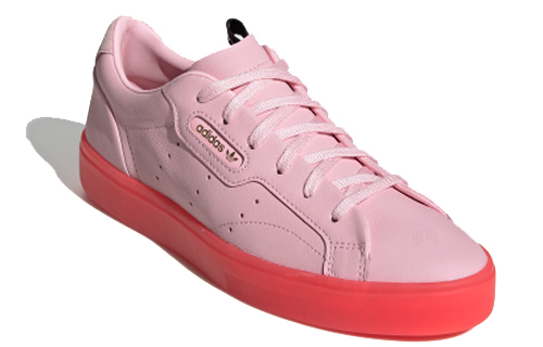 Женские кеды adidas originals Sleek (розовый) — фото 3
