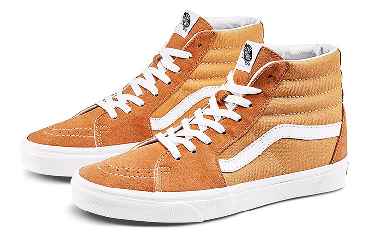 Кеды Vans SK8 Lx (горчичные) — 姜黄色 — фото 2