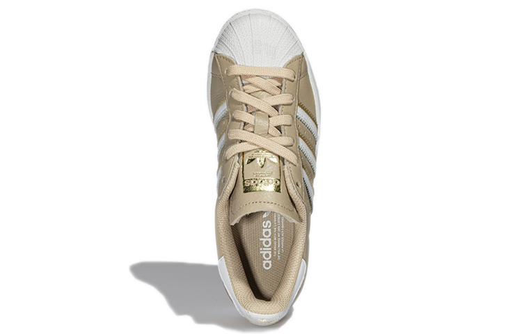 Женские кеды adidas originals Superstar W (коричневый) — фото 5