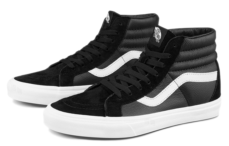 Кеды Vans Sk8-Hi (черные) — фото 2