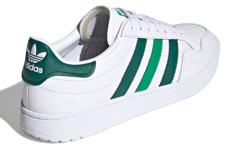 Кеды adidas originals Team Court (бело-зеленые) — фото 4