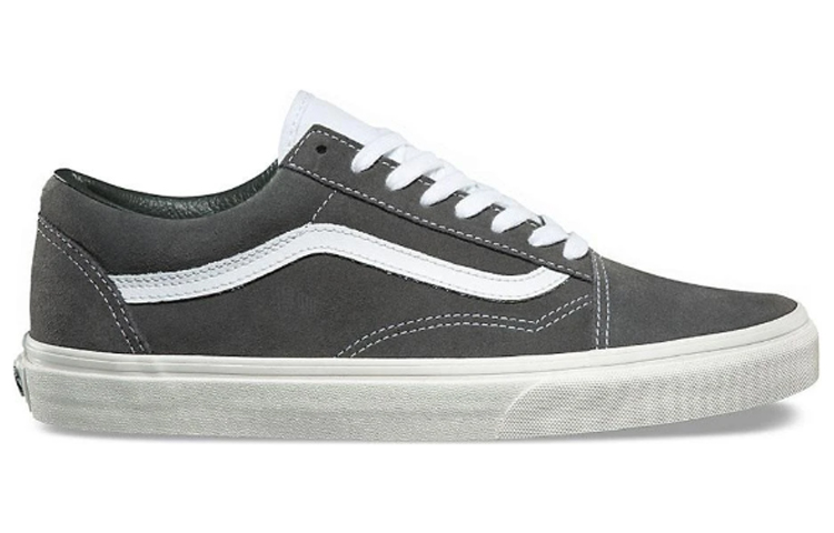 Кеды Vans Old Skool (бело-серые) — фото 2