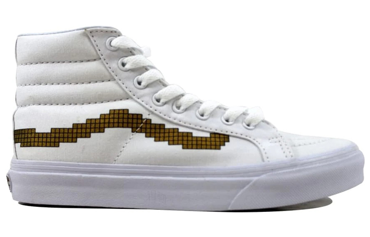 Кеды Vans SK8 (бело-черный) — фото 2