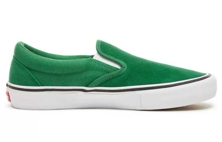 Кеды Vans slip-on (зелено-белые) — фото 2