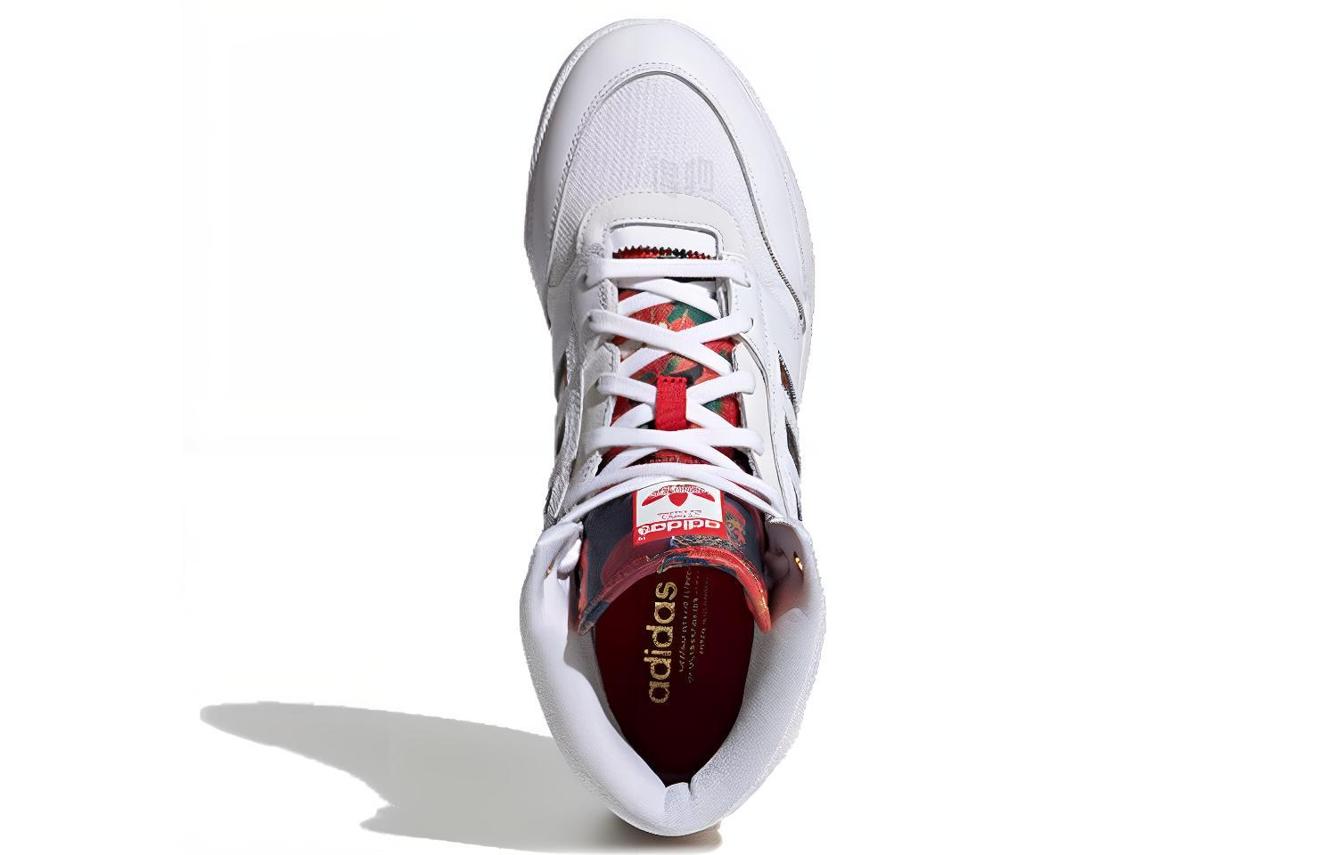 Кеды adidas originals Drop Step Drop Step CNY (бело-красный) — Белый / красный — фото 4