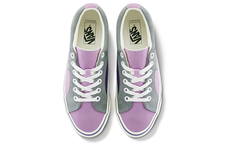 Кеды Vans Lampin Og Lx (серо-лиловый) — фото 5