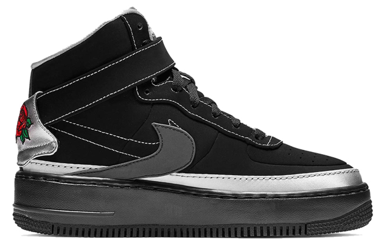 Женские кроссовки Nike Air Force 1 Jester XX Rox Brown (черный) — Чёрный — фото 2
