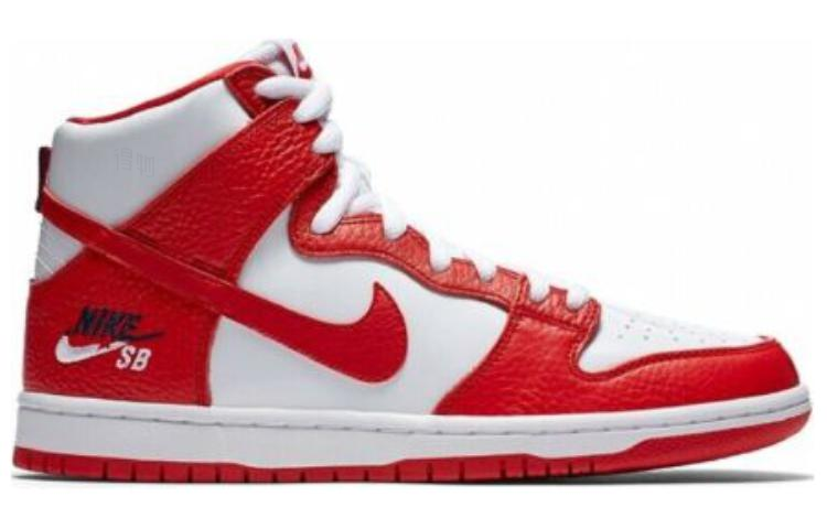 Кроссовки Nike Dunk SB Future Court Red (красно-белые) — Красный / белый — фото 2