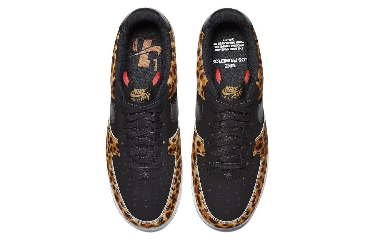 Кеды Nike Air Force 1 Los Primeros (черно-коричневые) — фото 4