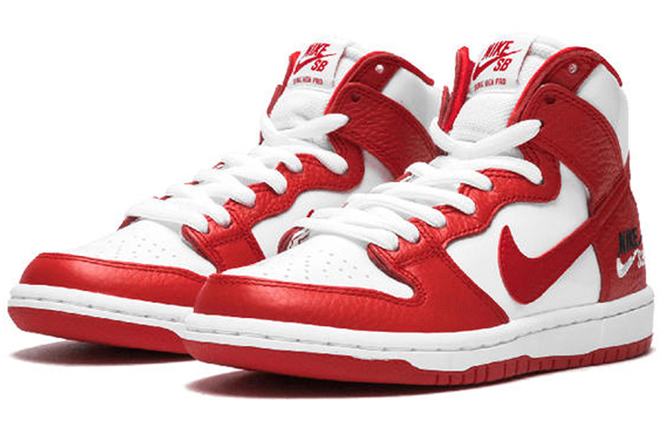 Кроссовки Nike Dunk SB Future Court Red (красно-белые) — Красный / белый — фото 3