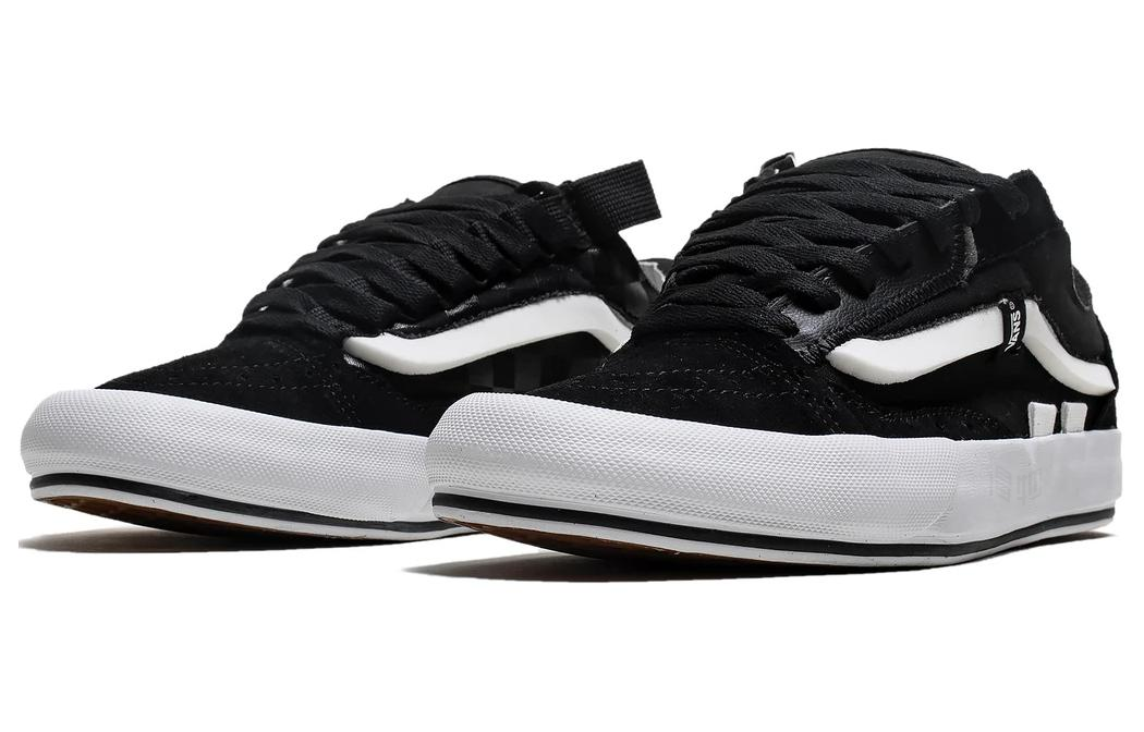 Кеды Vans Old Skool Cap (черные) — фото 3