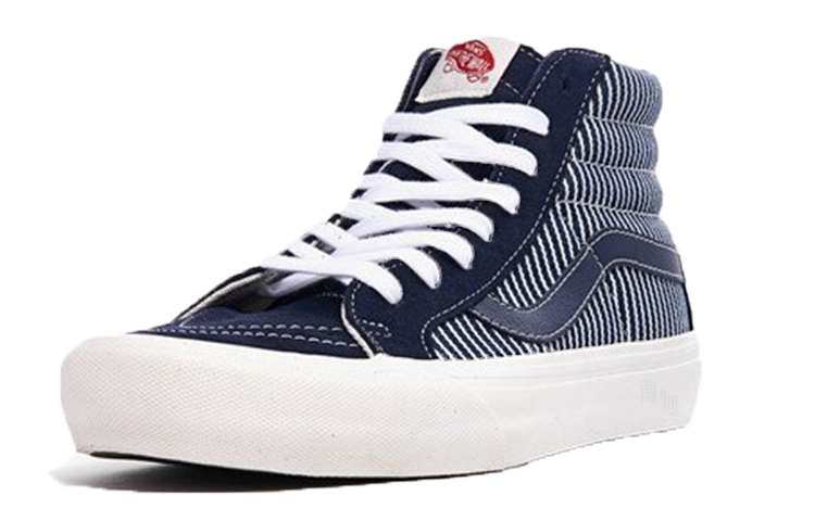 Кеды Vans SK8 Hi Mt. Vernon Vlt Lx (темно-синий) — Тёмно-синий — фото 2