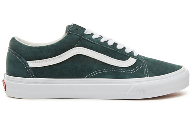 Кеды Vans Old Skool Suede (зеленые) — фото 2