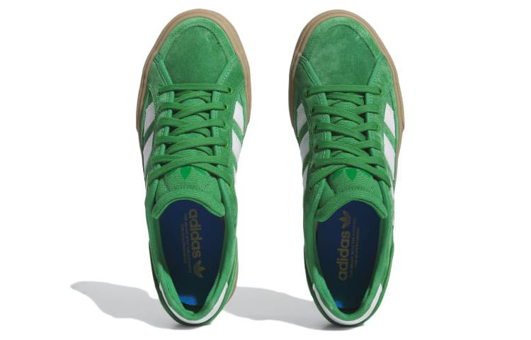 Кеды adidas originals Premiere Court Tns (зелено-белые) — Зелёныйбелый — фото 3