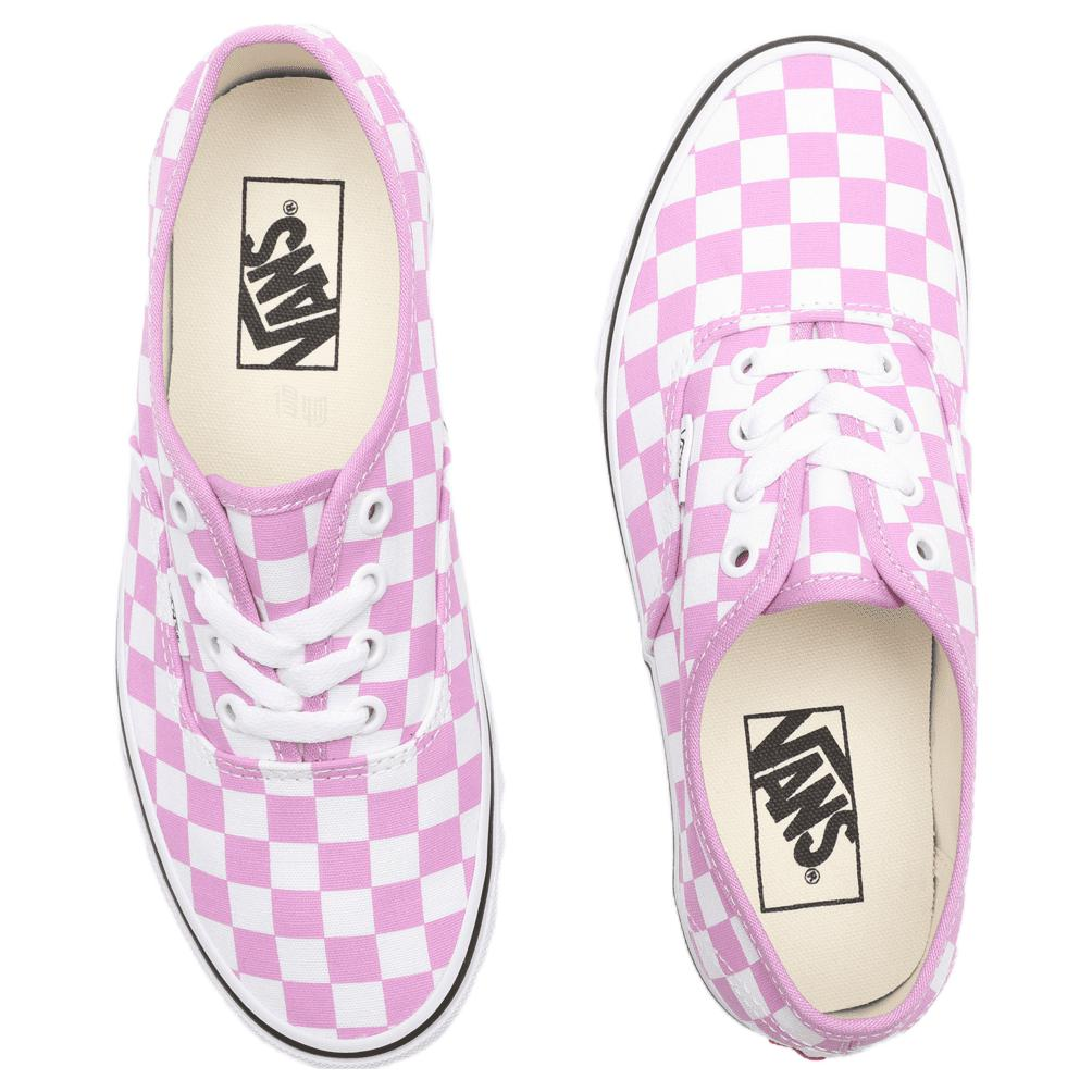 Кеды Vans Authentic Butter Leather (розово-белый) — Розовый / белый — фото 4
