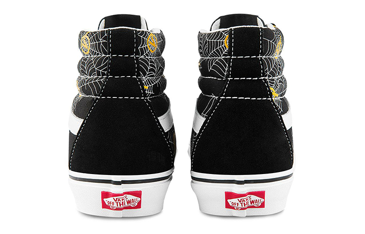 Кеды Vans SK8 (черно-бело-желтые) — фото 5