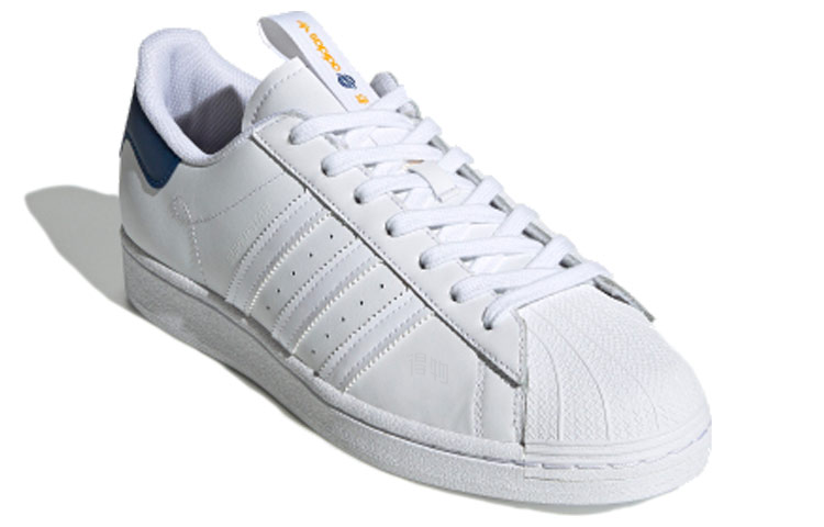 Кеды adidas originals Superstar (бело-синие) — фото 3