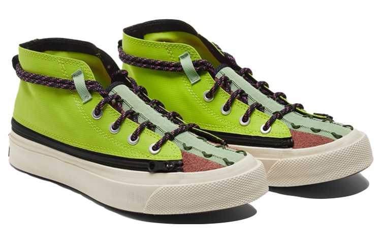 Кеды Converse Chuck Taylor Deck Star (желто-белые) — фото 3