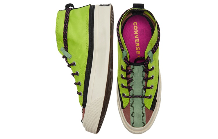 Кеды Converse Chuck Taylor Deck Star (желто-белые) — фото 4