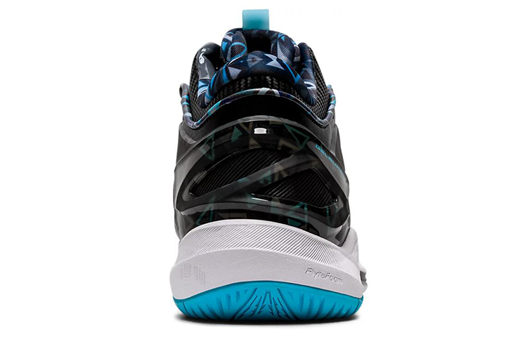 Мужские кроссовки ASICS Gel-Burst 24 GE (черные) — Чёрный — фото 4