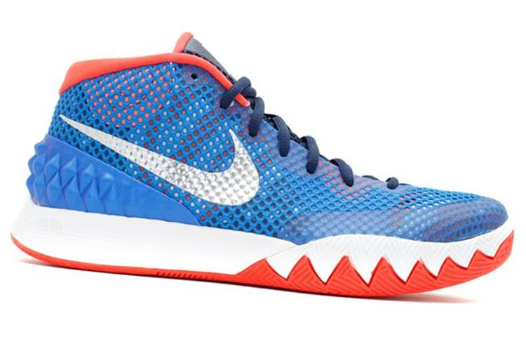 Мужские кроссовки Nike Kyrie 1 (синие) — фото 2