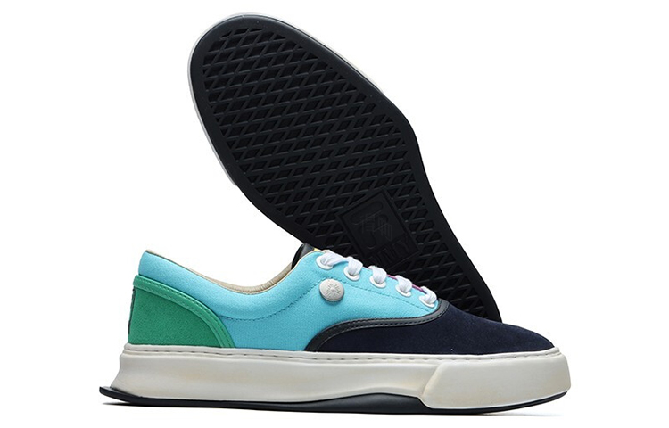 Мужские кеды MIHARA YASUHIRO/ x FILA FM 10 (синие) — фото 6