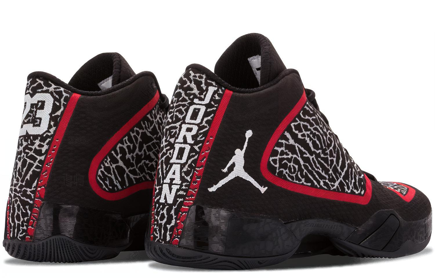 Мужские кроссовки Jordan Air Jordan 29 OG (черно-красные) — фото 4