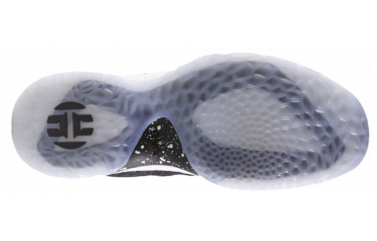 Мужские кроссовки adidas Harden LS (черный / белый) — Чёрный / белый — фото 4