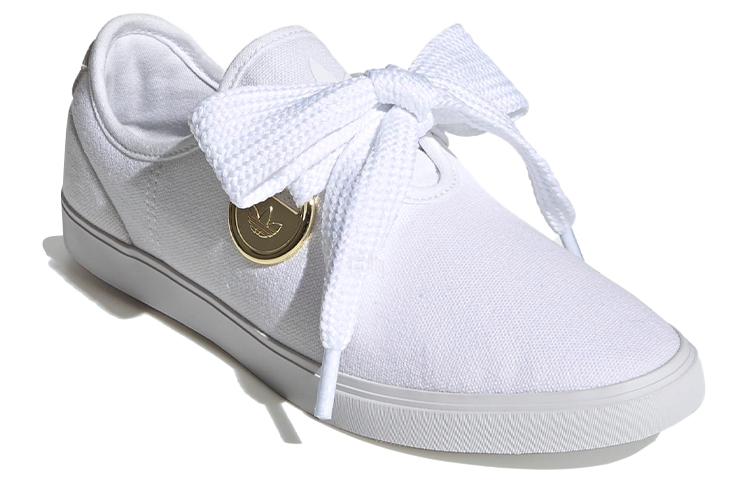 Женские кеды adidas originals Sleek Lo (белые) — фото 3