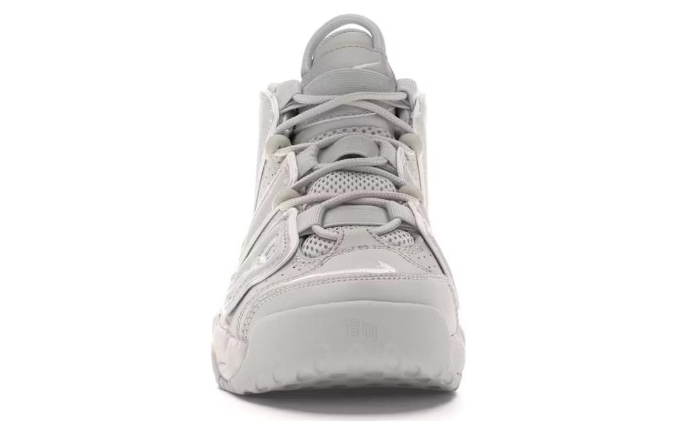 Женские кроссовки Nike Air More Uptempo (белые) — фото 3