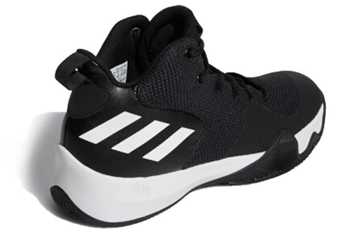 Мужские кроссовки adidas Explosive Flash (черно-белые) — фото 3
