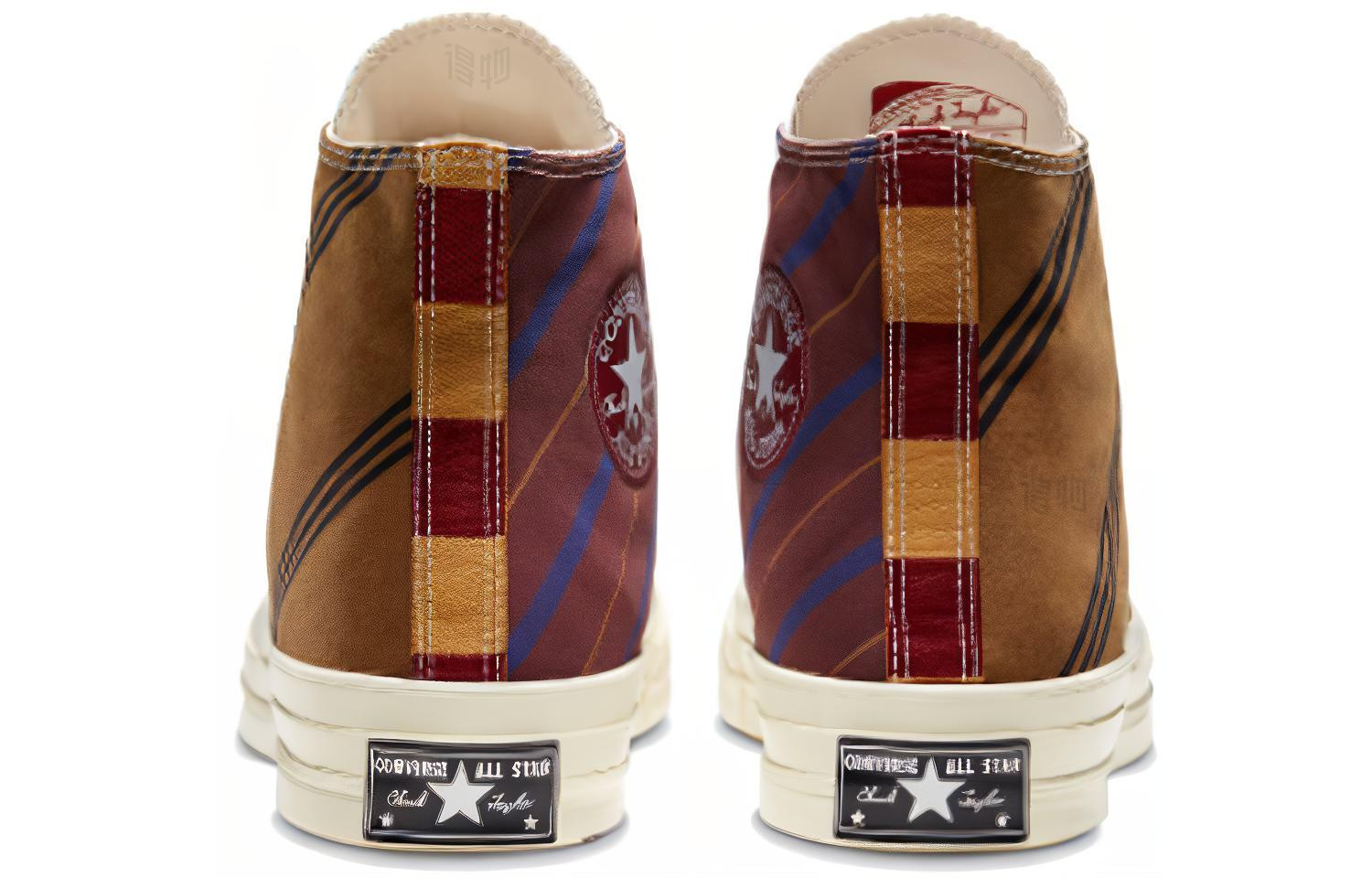 Высокие кеды Converse 1970s (коричнево-черные) — Коричневый / чёрный — фото 5