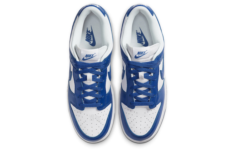 Кроссовки Nike Dunk "Kentucky" (небесно-бело-голубые) — Белыйсиний — фото 5