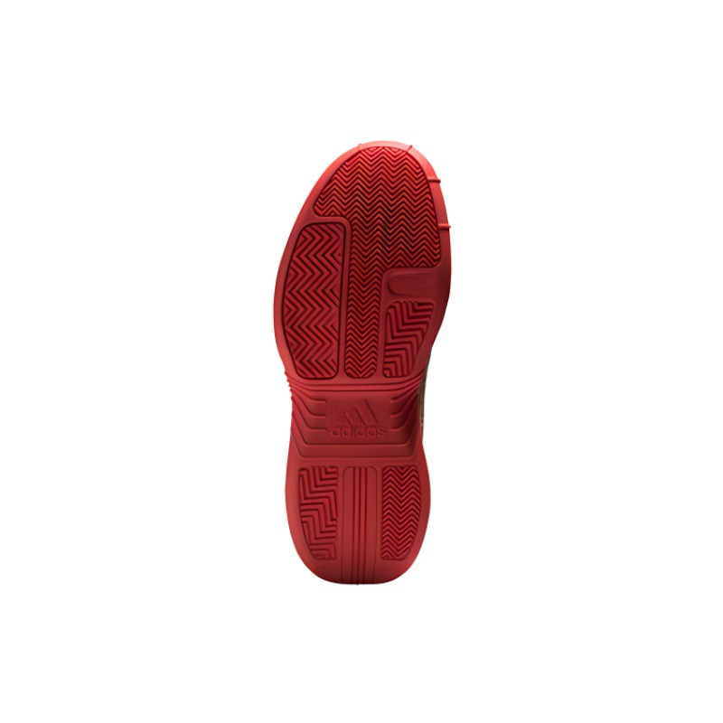 Мужские кроссовки adidas T mac Millennium (красно-желтые) — Красный / жёлтый — фото 4